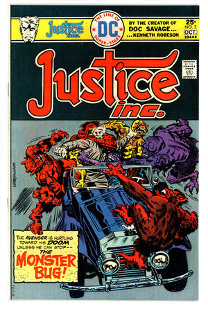 Justice, Inc.  3  VF+ (8.5)  (1975)   
