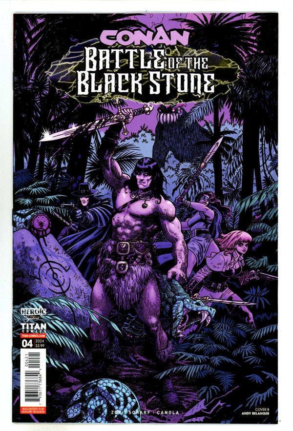 Conan Barbarian Battle Black Stone 4 Belanger Variant (2024)