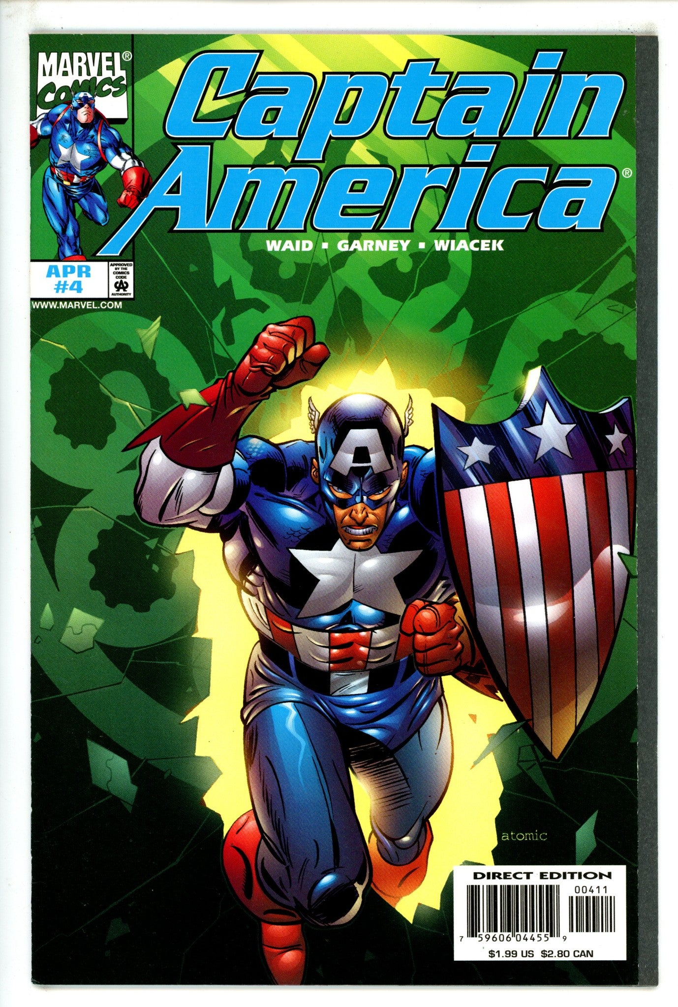 Captain America Vol 3 4 (1998)