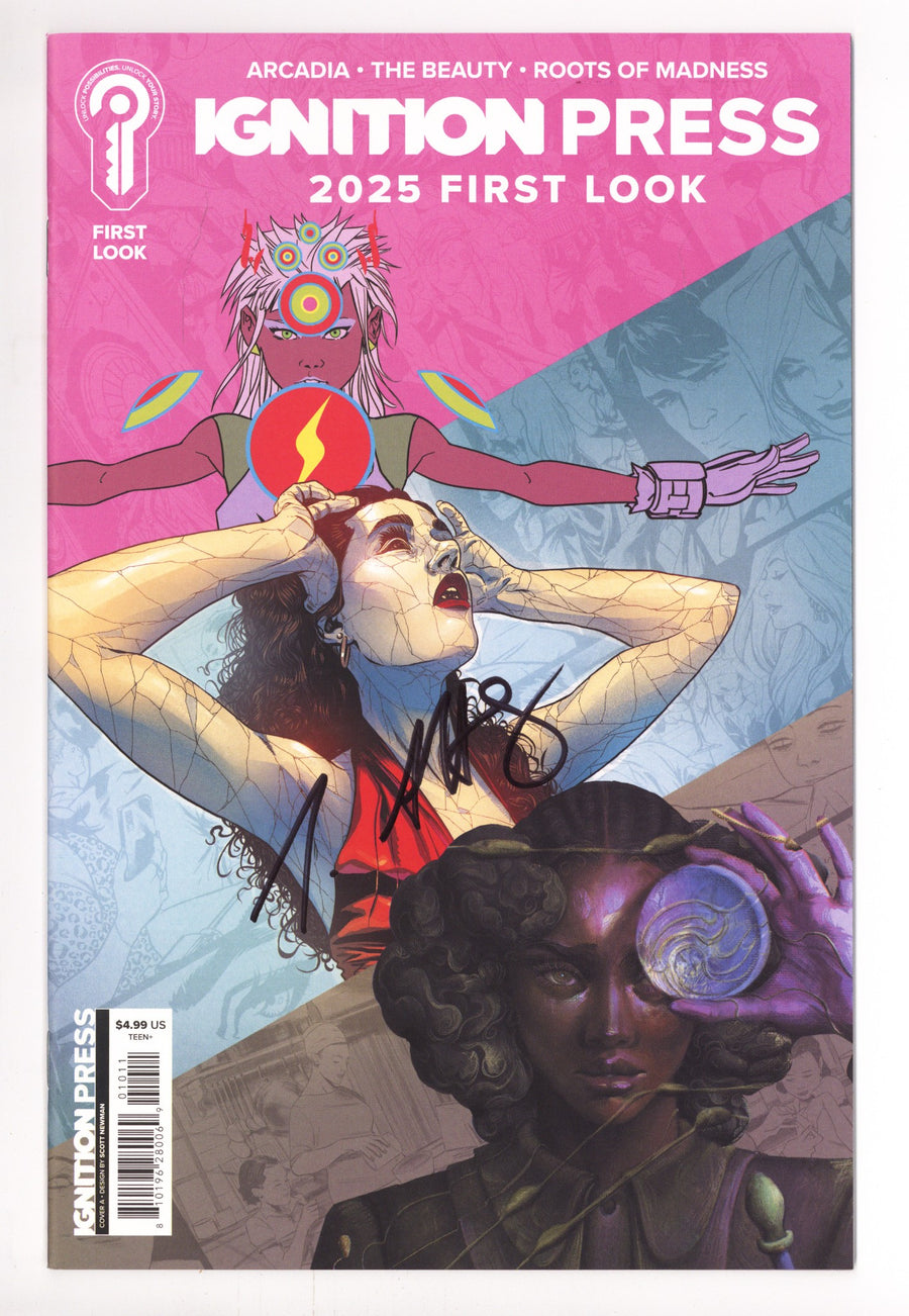 Ignition Press: 2025 First Look [nn] VF/NM (9.0) (2025) Signed x1 Cover Jason Hurley 