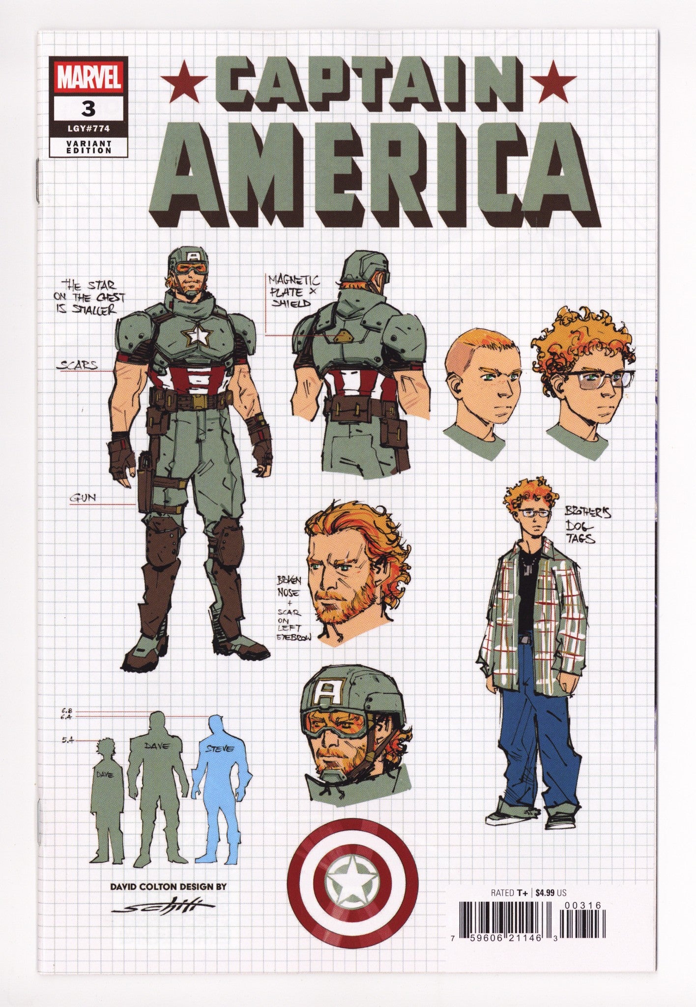 Captain America Vol 12 3 Schiti Incentive NM- (2025)