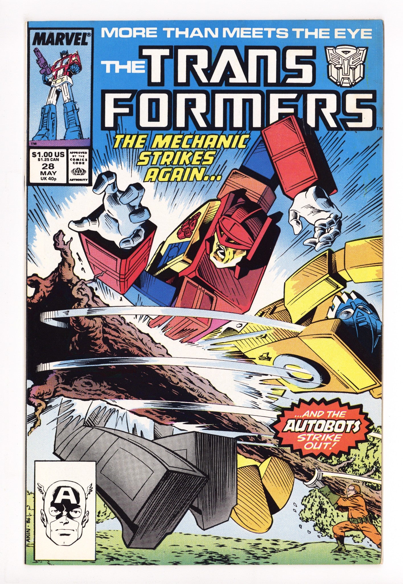 The Transformers 28 Mid Grade (1987) 