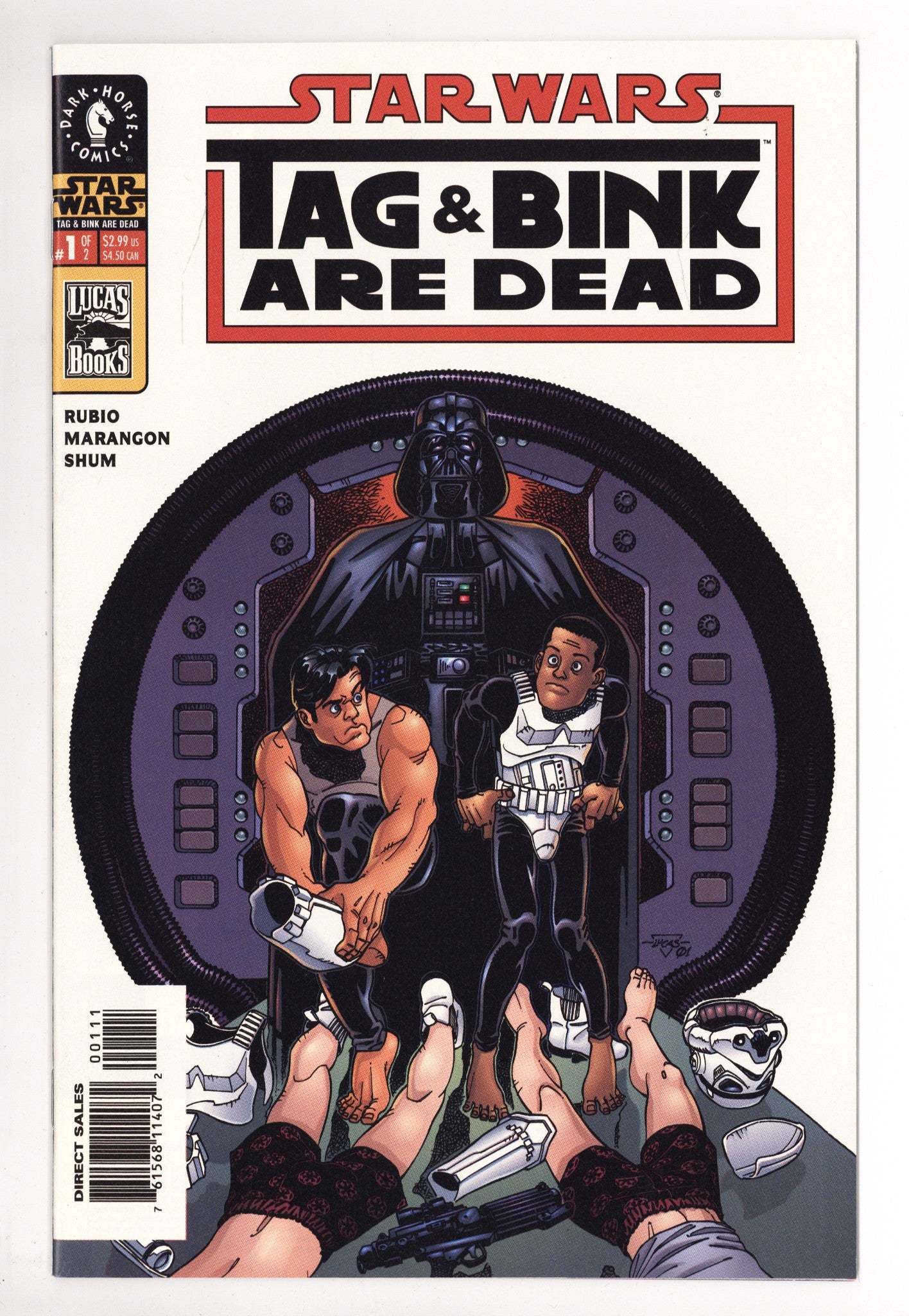 Star Wars: Tag & Bink Are Dead 1 High Grade (2001) 