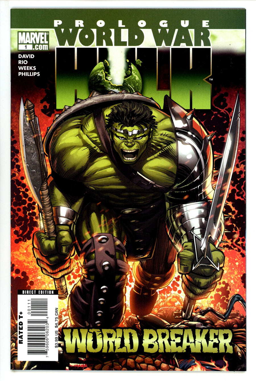 World War Hulk Prologue: World Breaker 1 VF+ (2007)