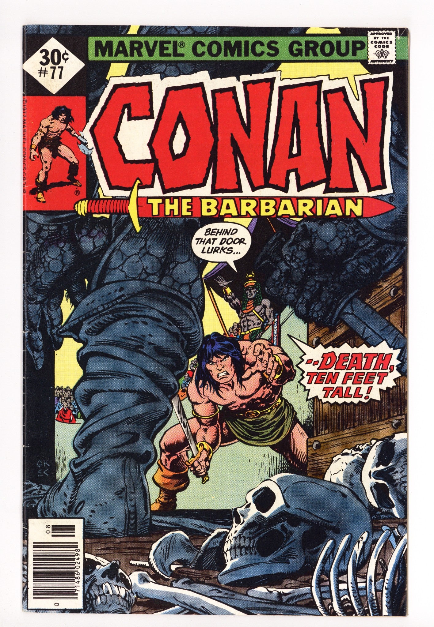Conan the Barbarian Vol 1 77 Low Grade Whitman (1977) 