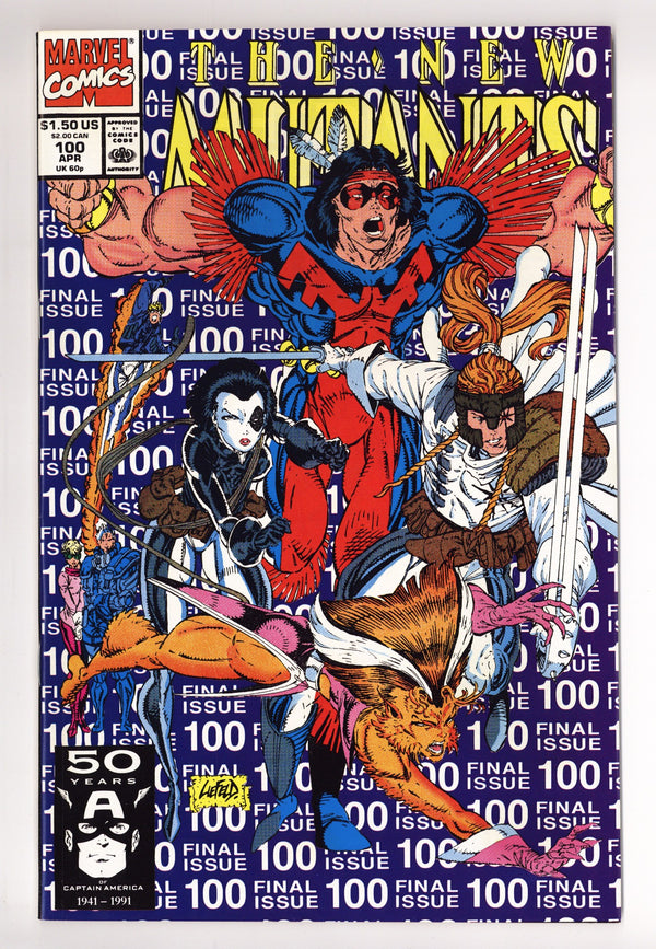 The New Mutants Vol 1 100 High Grade (1991)