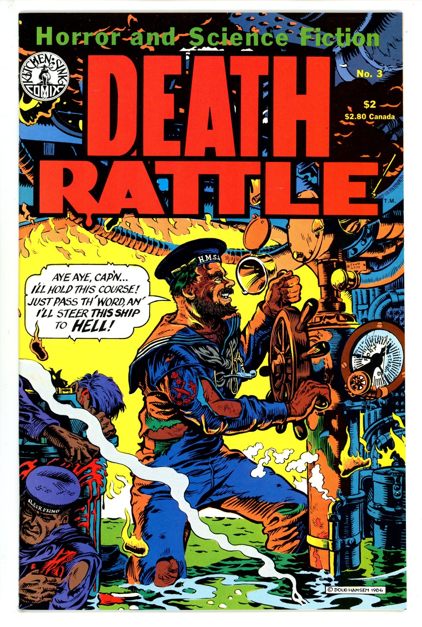 Death Rattle Vol 2 2 (1986)