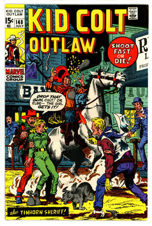 Kid Colt Outlaw 148 FN/VF (7.0) (1970) 