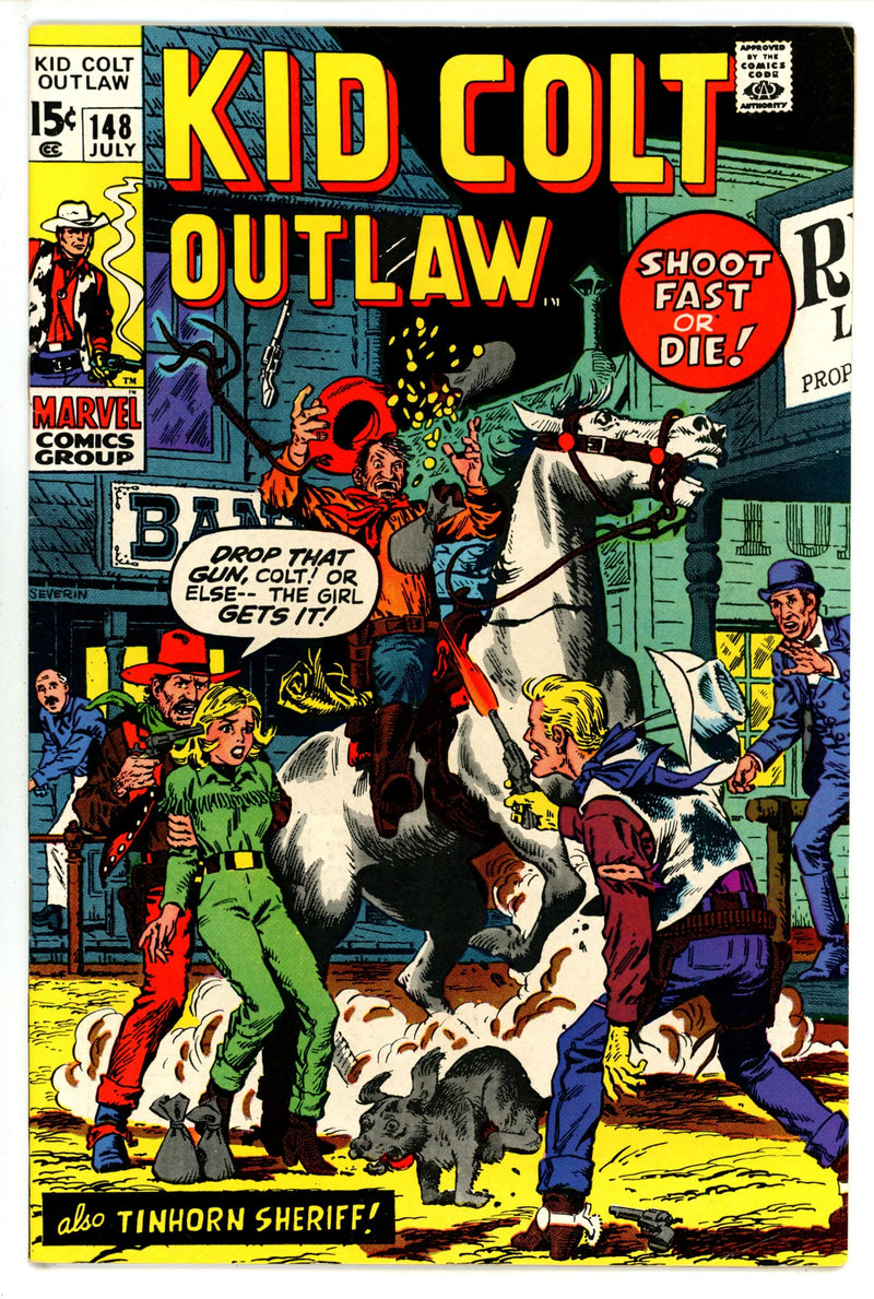 Kid Colt Outlaw 148 FN/VF (7.0) (1970) 