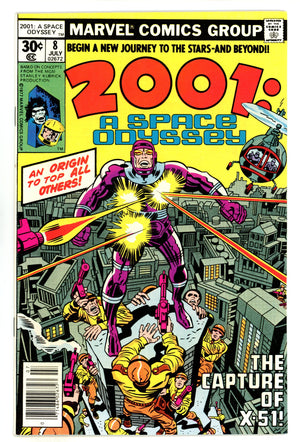 2001, A Space Odyssey 8 VF+ (8.5) (1977) 