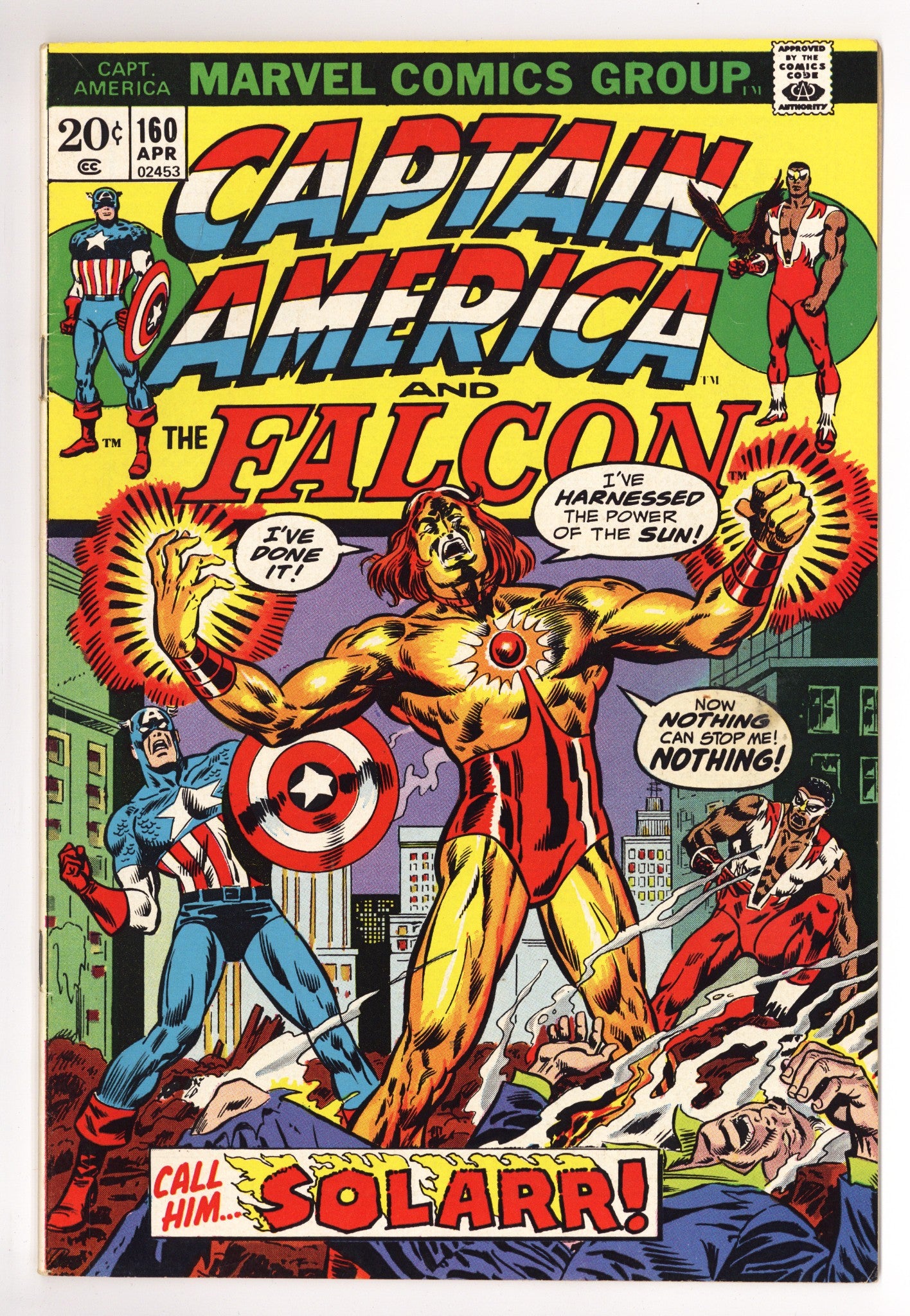 Captain America Vol 1 160 VG/FN (5.0) (1973) 
