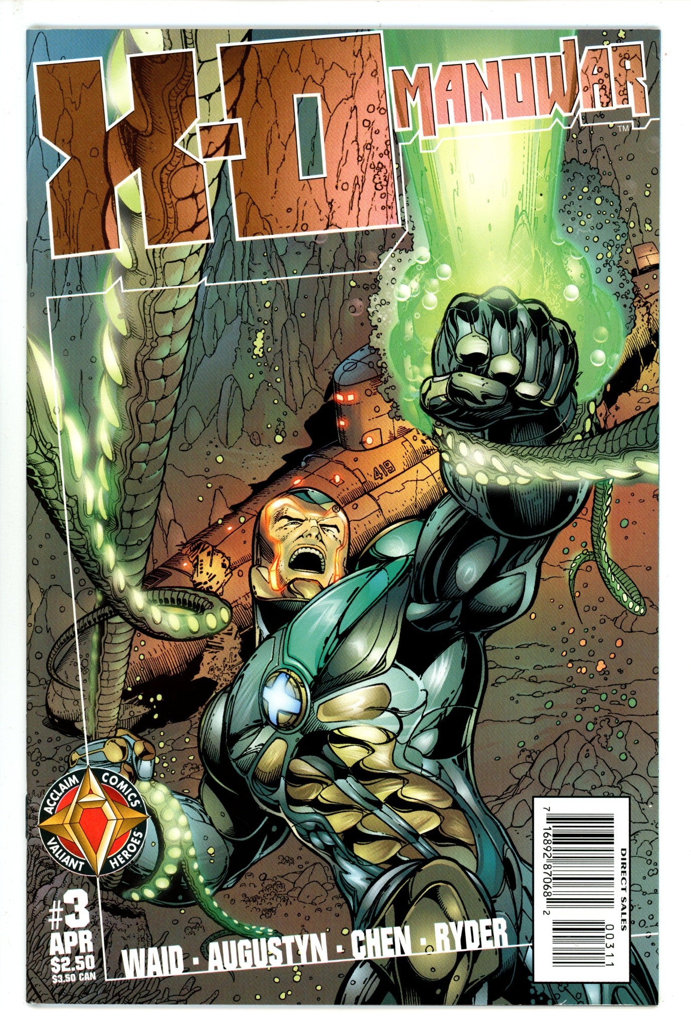 X-O Manowar Vol 2 3 (1996)