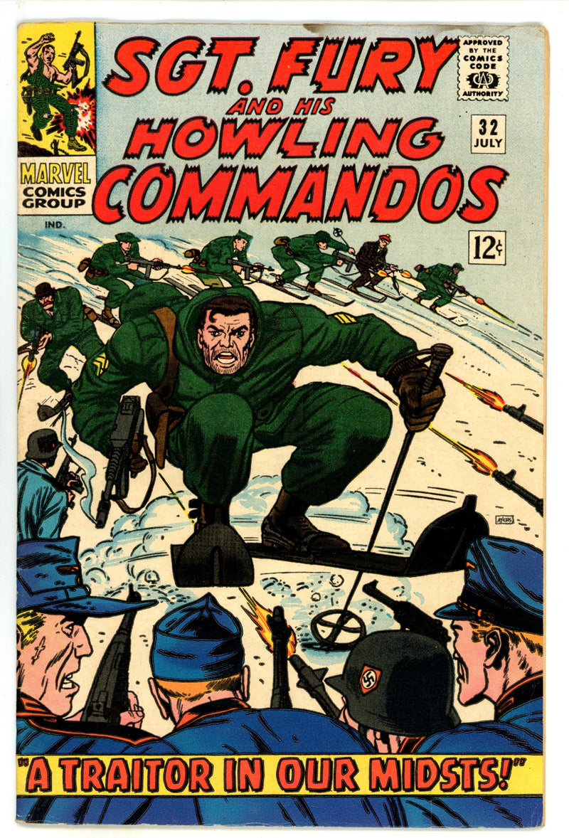 Sgt. Fury 32 VG/FN (5.0) (1966) 