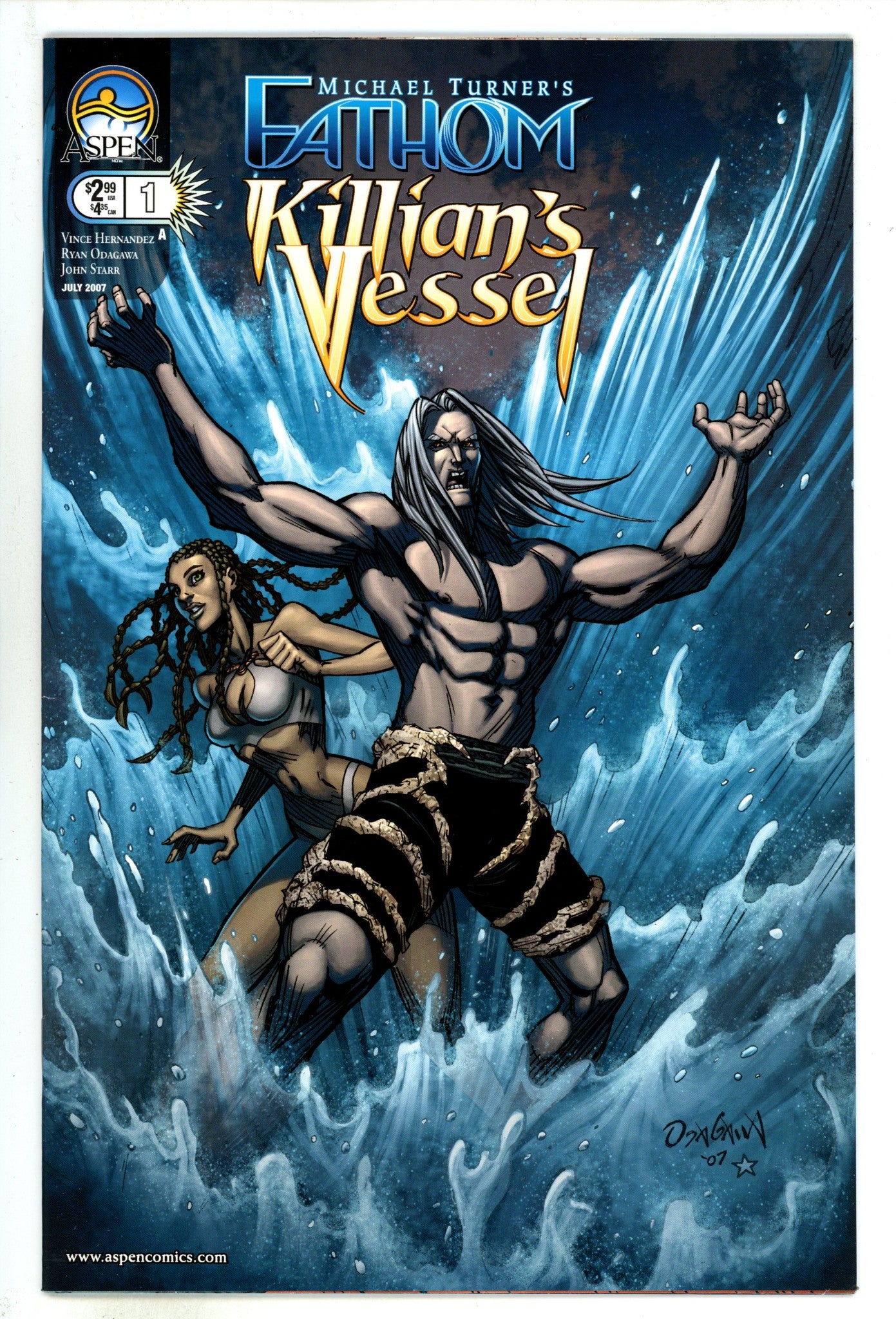 Michael Turner's Fathom: Killian's Vessel 1 High Grade (2007) 