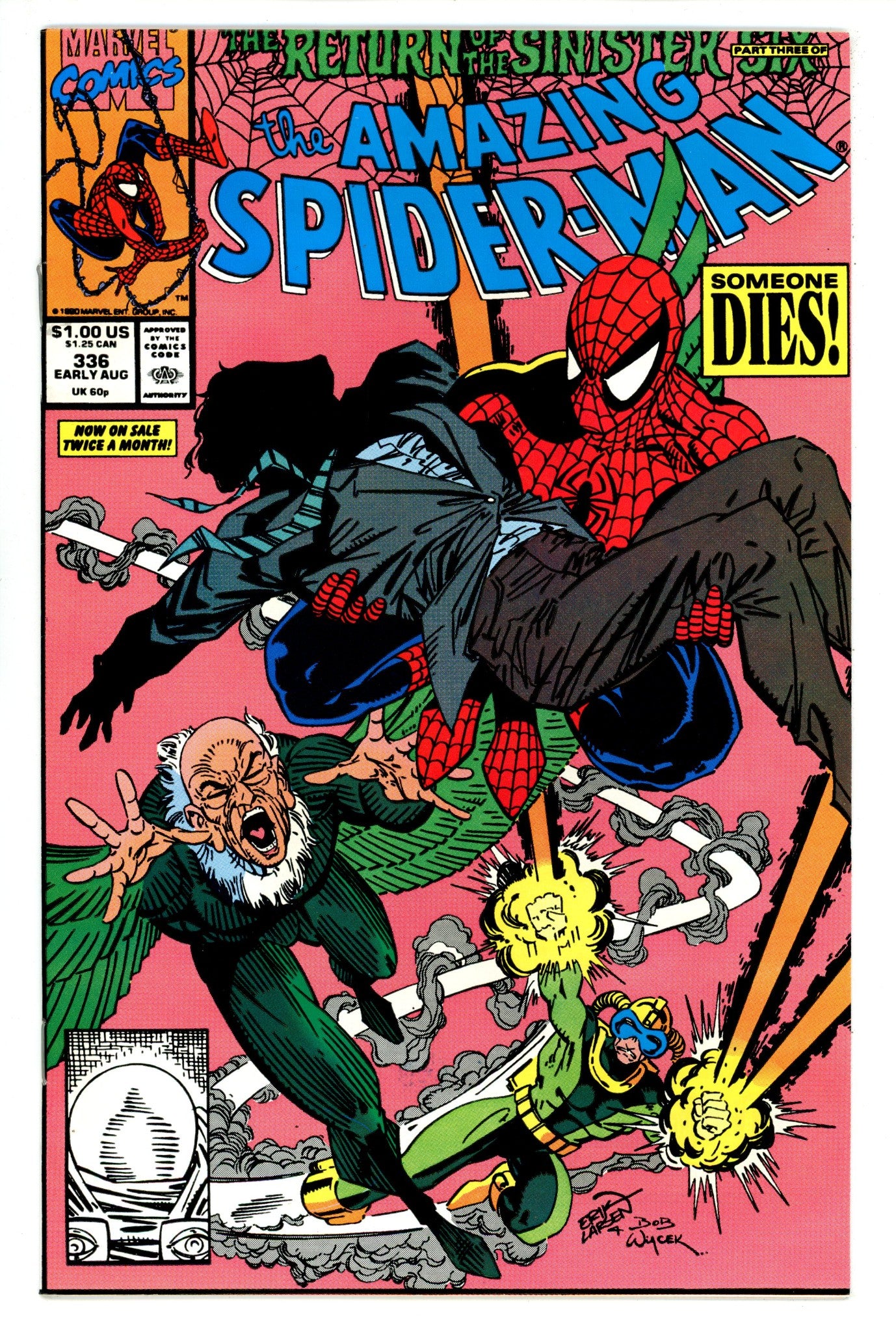 The Amazing Spider-Man Vol 1 336 VF (8.0) (1990) 