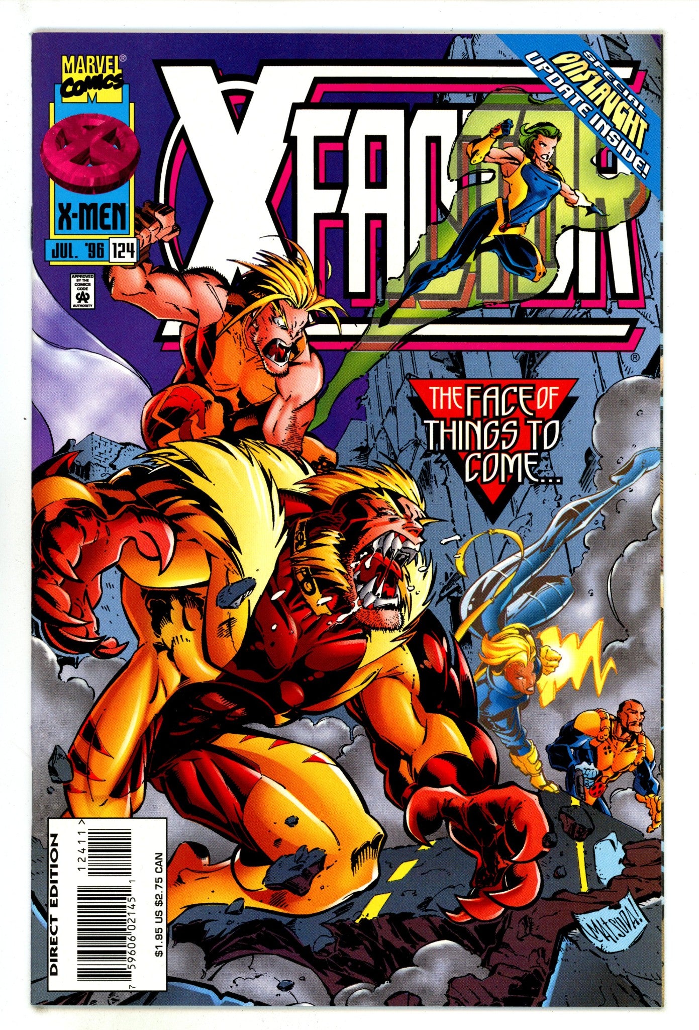 X-Factor Vol 1 124 High Grade (1996) 