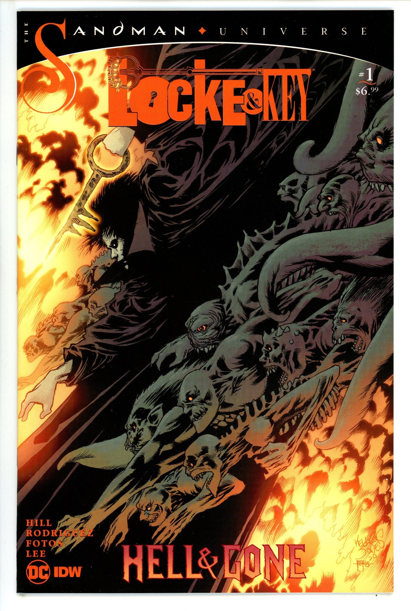Locke & Key: The Sandman Universe - Hell & Gone 1 Jones Variant (2021)