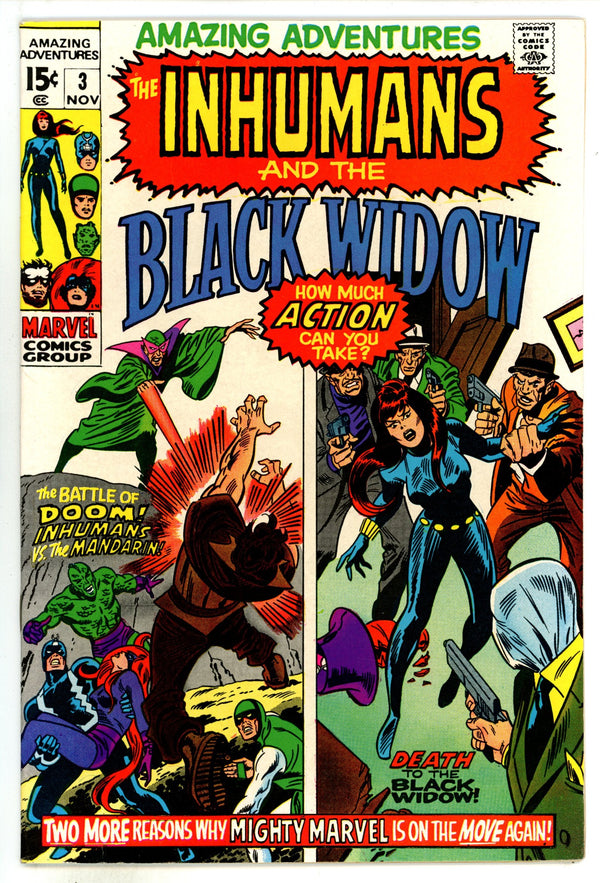 Amazing Adventures Vol 2 3 VF+ (8.5) (1970)