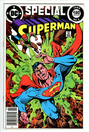Superman Special 3 VF+ (8.5) (1985) Canadian Price Variant