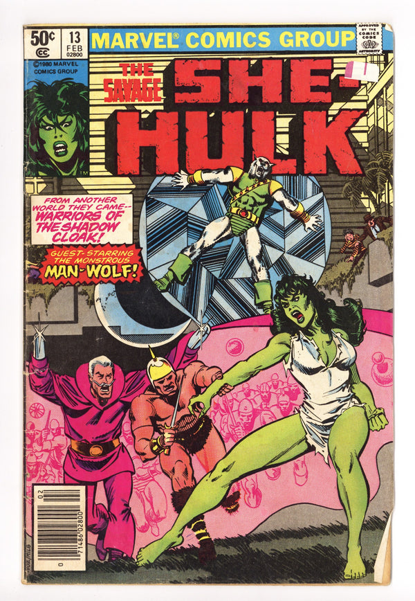 The Savage She-Hulk 13 Very Low Grade (1981) Newsstand