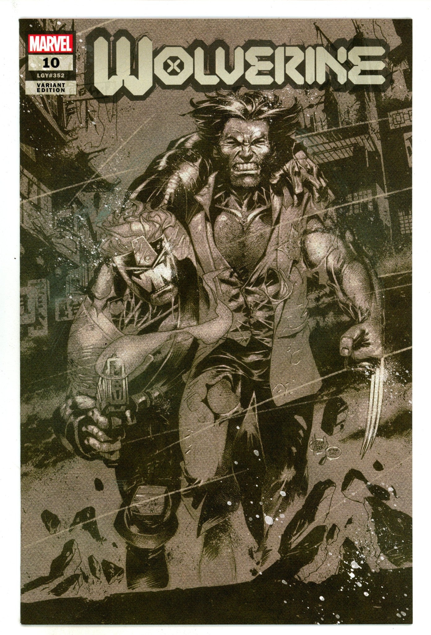 Wolverine Vol 7 10 (352) High Grade (2021) Kubert Variant 