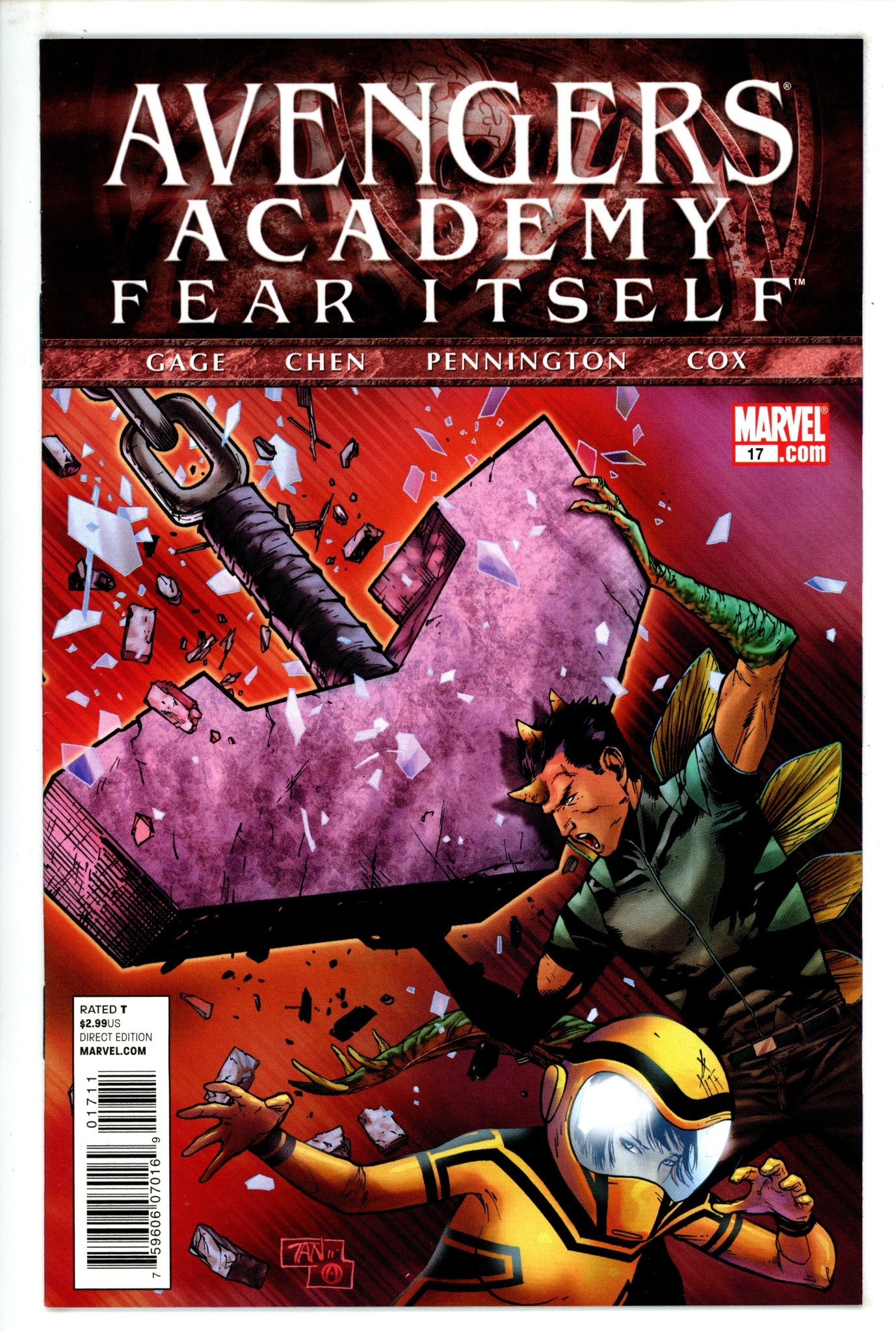 Avengers Academy 17 High Grade (2011) 