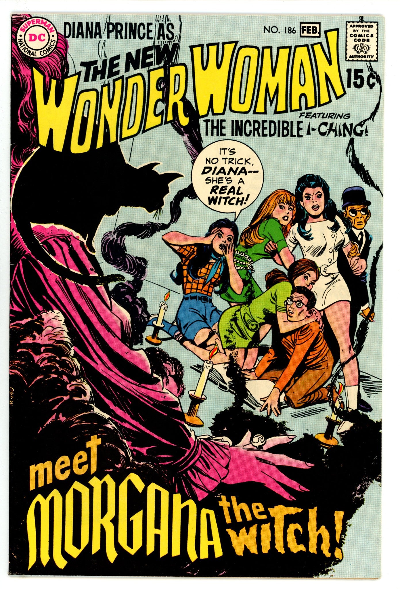 Wonder Woman Vol 1 186 VF (8.0) (1970) 