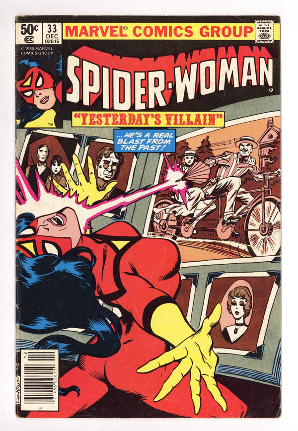 Spider-Woman Vol 1 33 Low Grade (1980) Newsstand