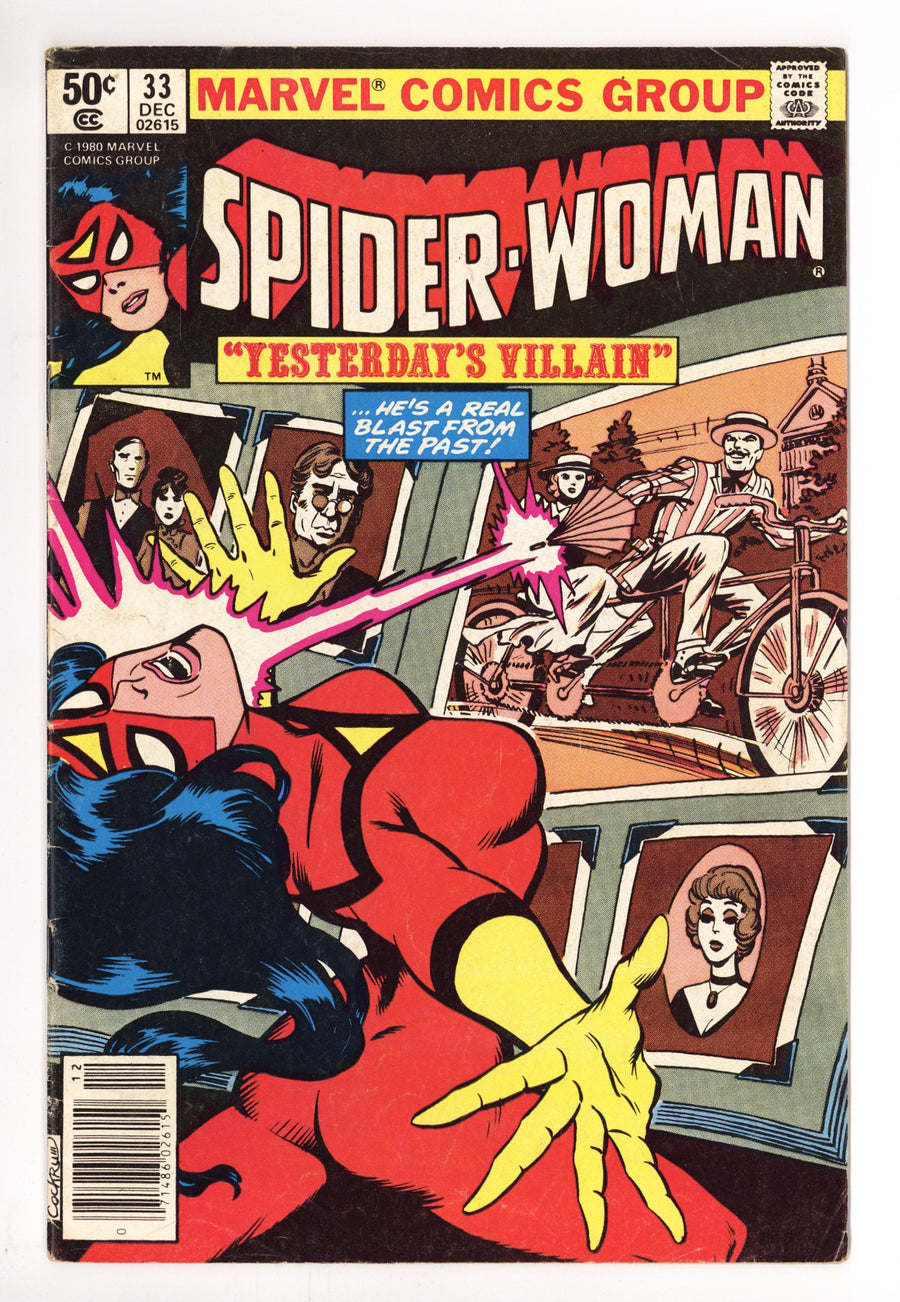 Spider-Woman Vol 1 33 Low Grade (1980) Newsstand 
