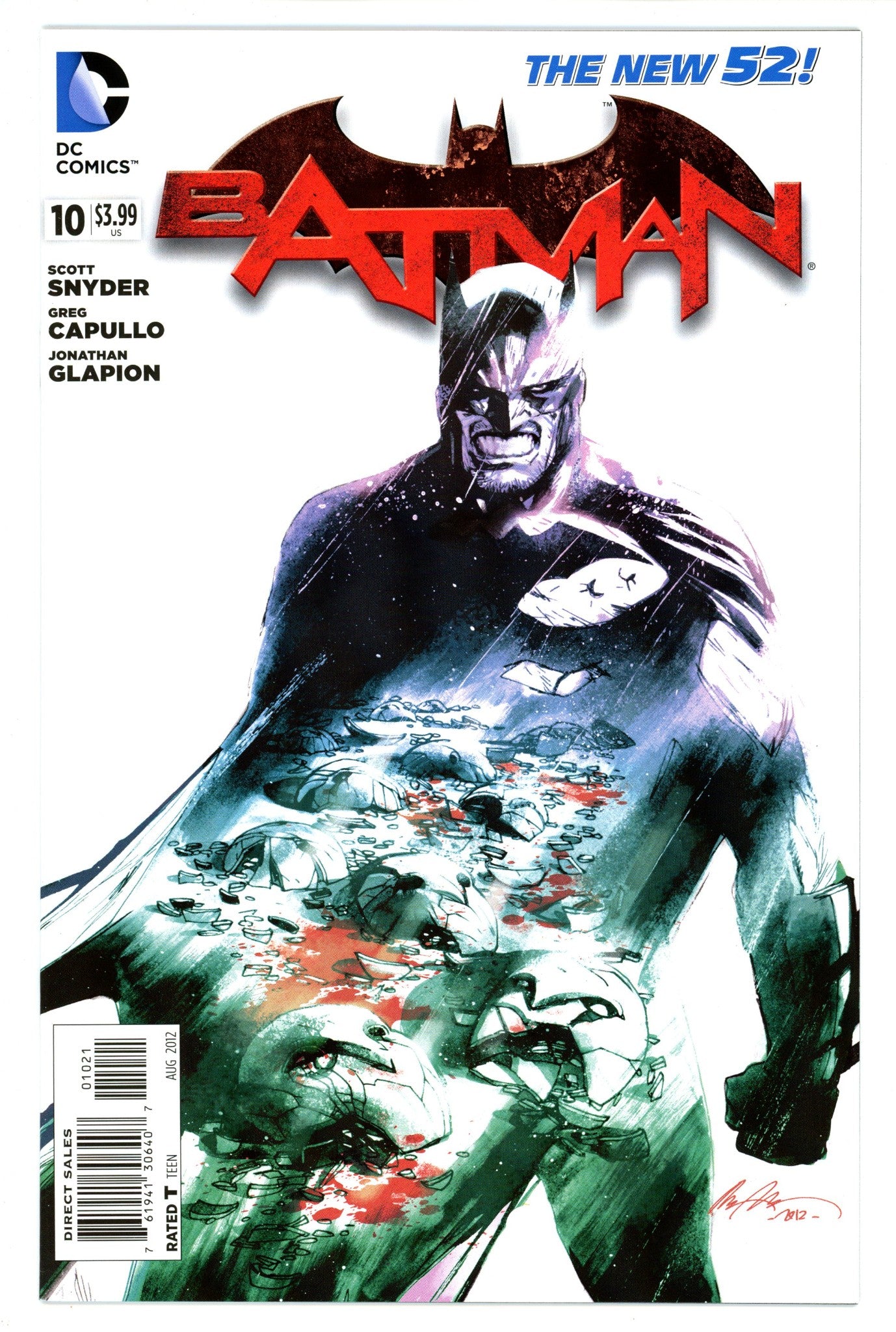 Batman Vol 2 10 NM- (9.2) (2012) Albuquerque Incentive Variant 