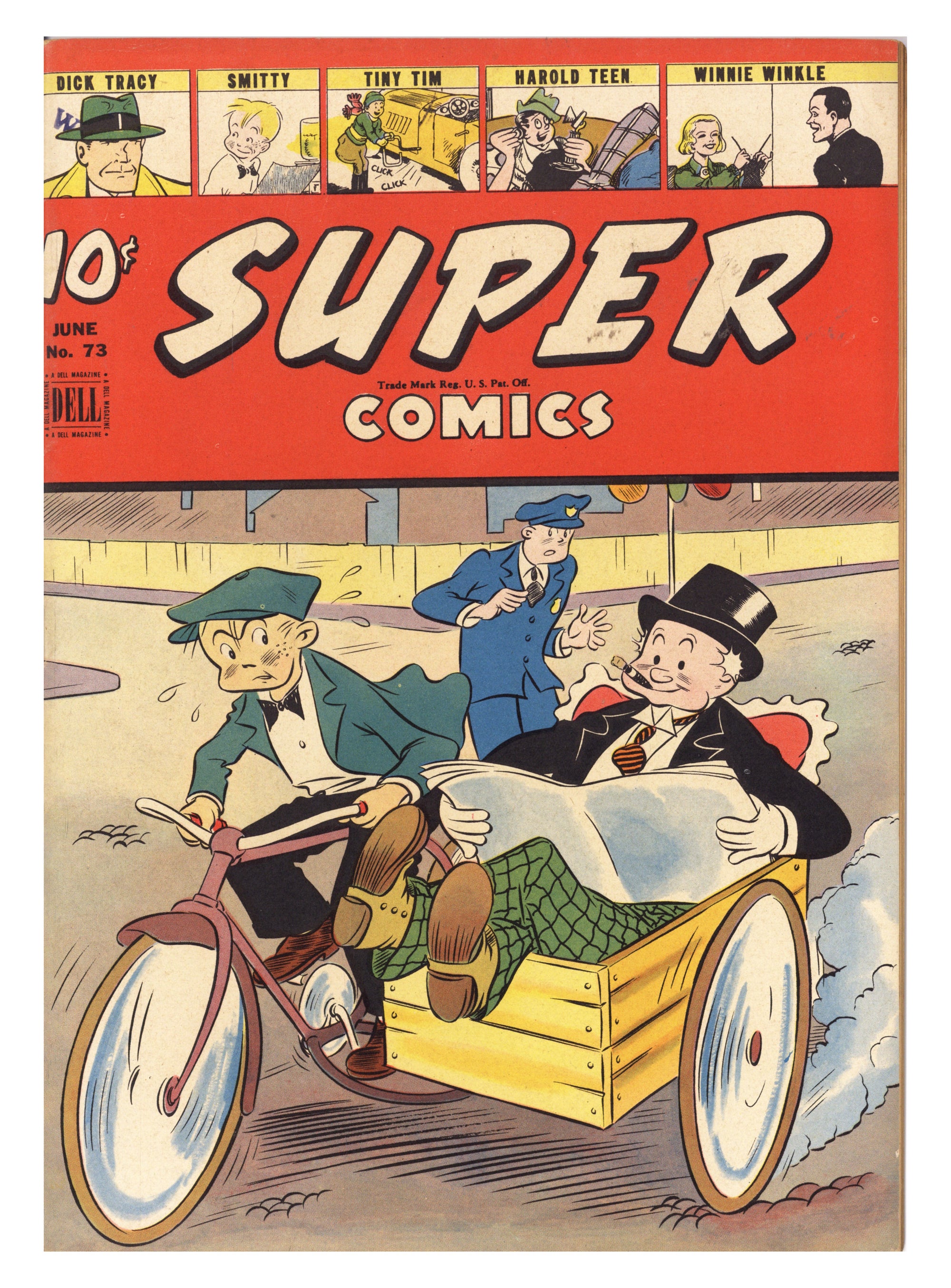Super Comics 73 FN+ (6.5) (1944) 