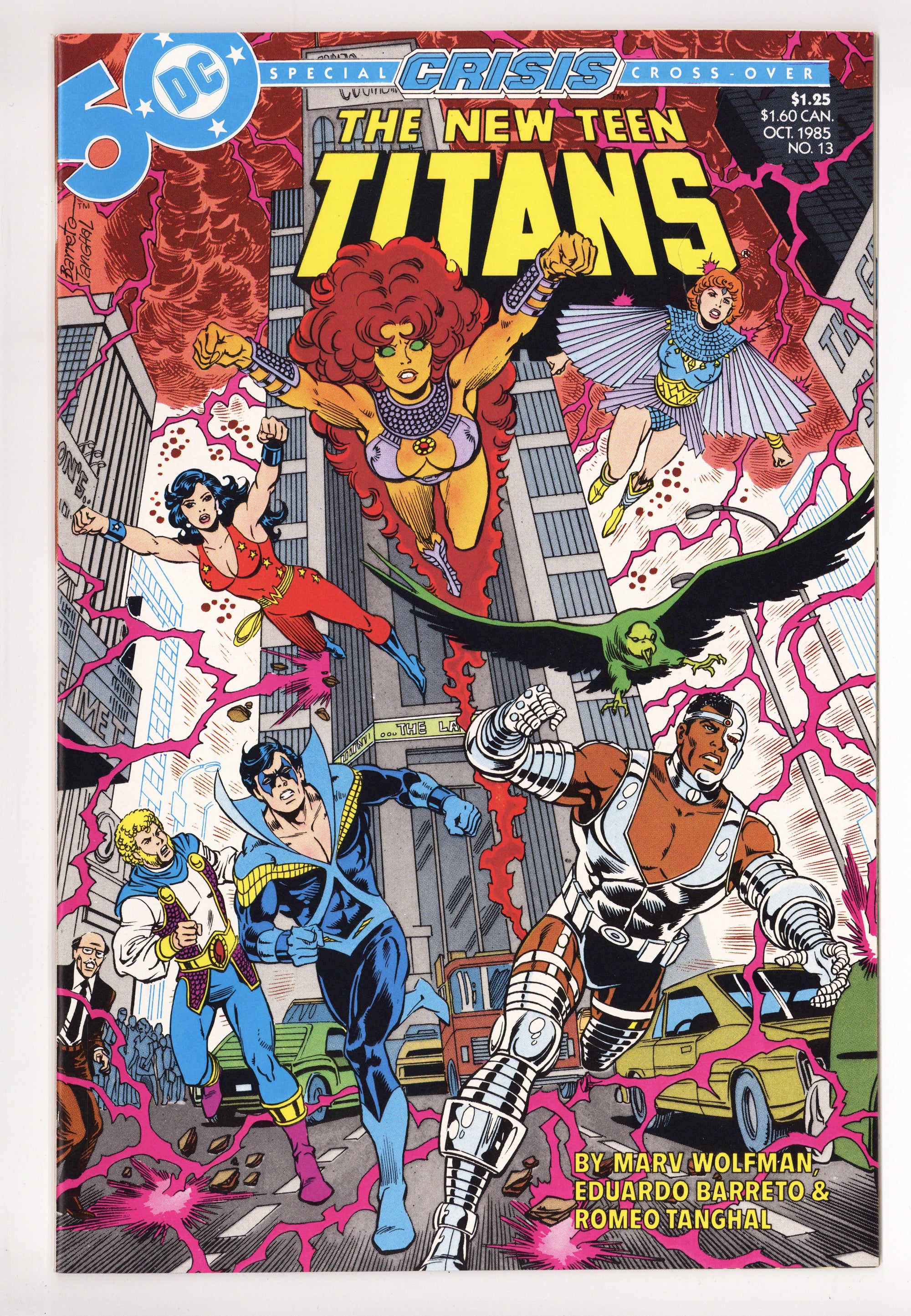 The New Teen Titans Vol 2 13 High Grade (1985) 