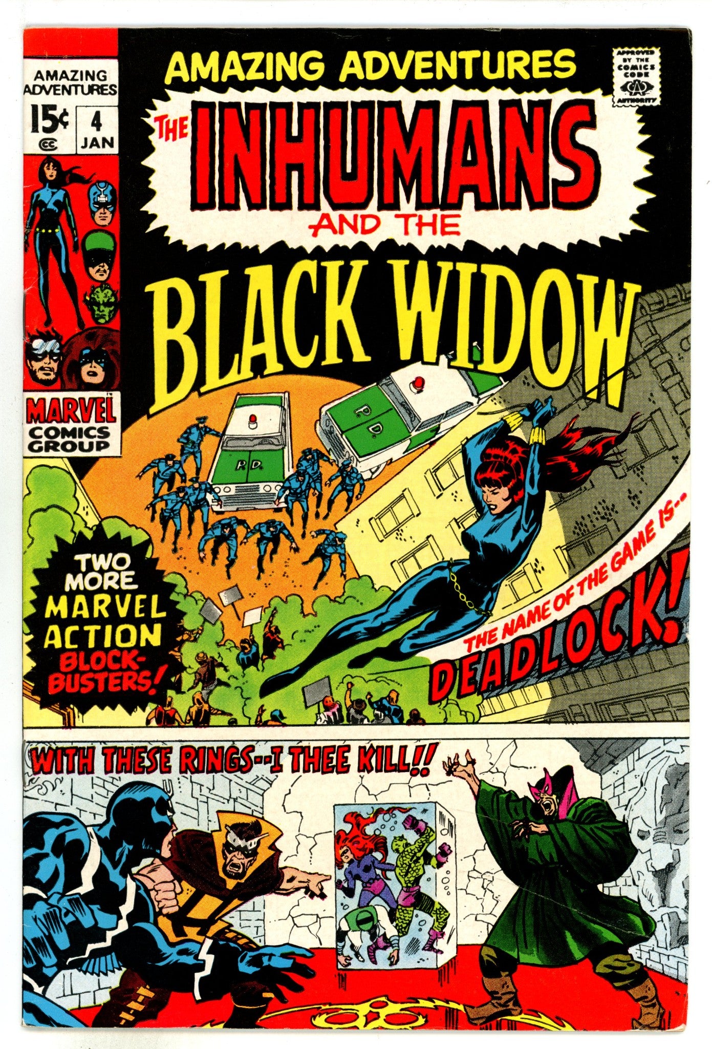 Amazing Adventures Vol 2 4 VF- (7.5) (1971) 
