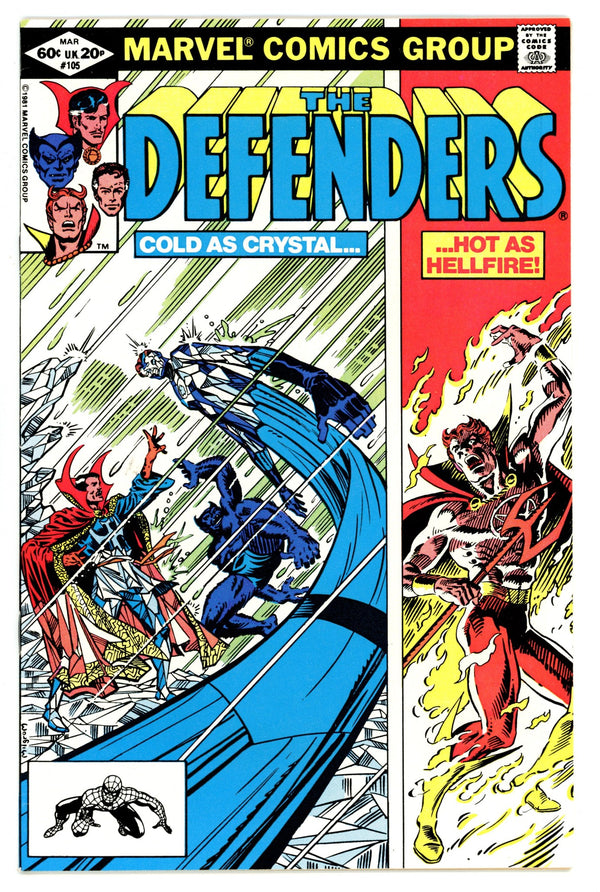 The Defenders Vol 1 105 Mid Grade (1982)