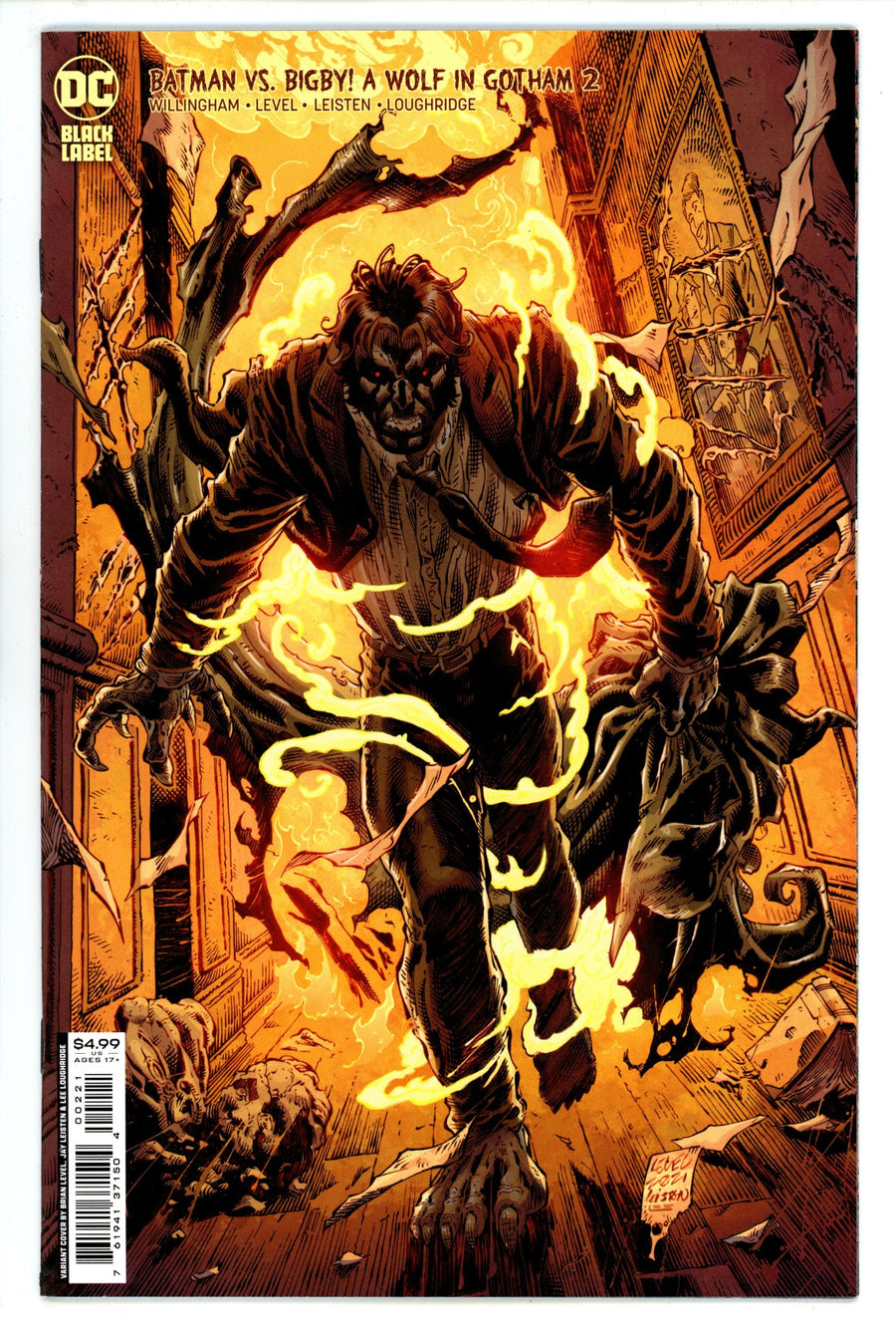 Batman vs. Bigby! A Wolf in Gotham 2 High Grade (2021) Level Variant 