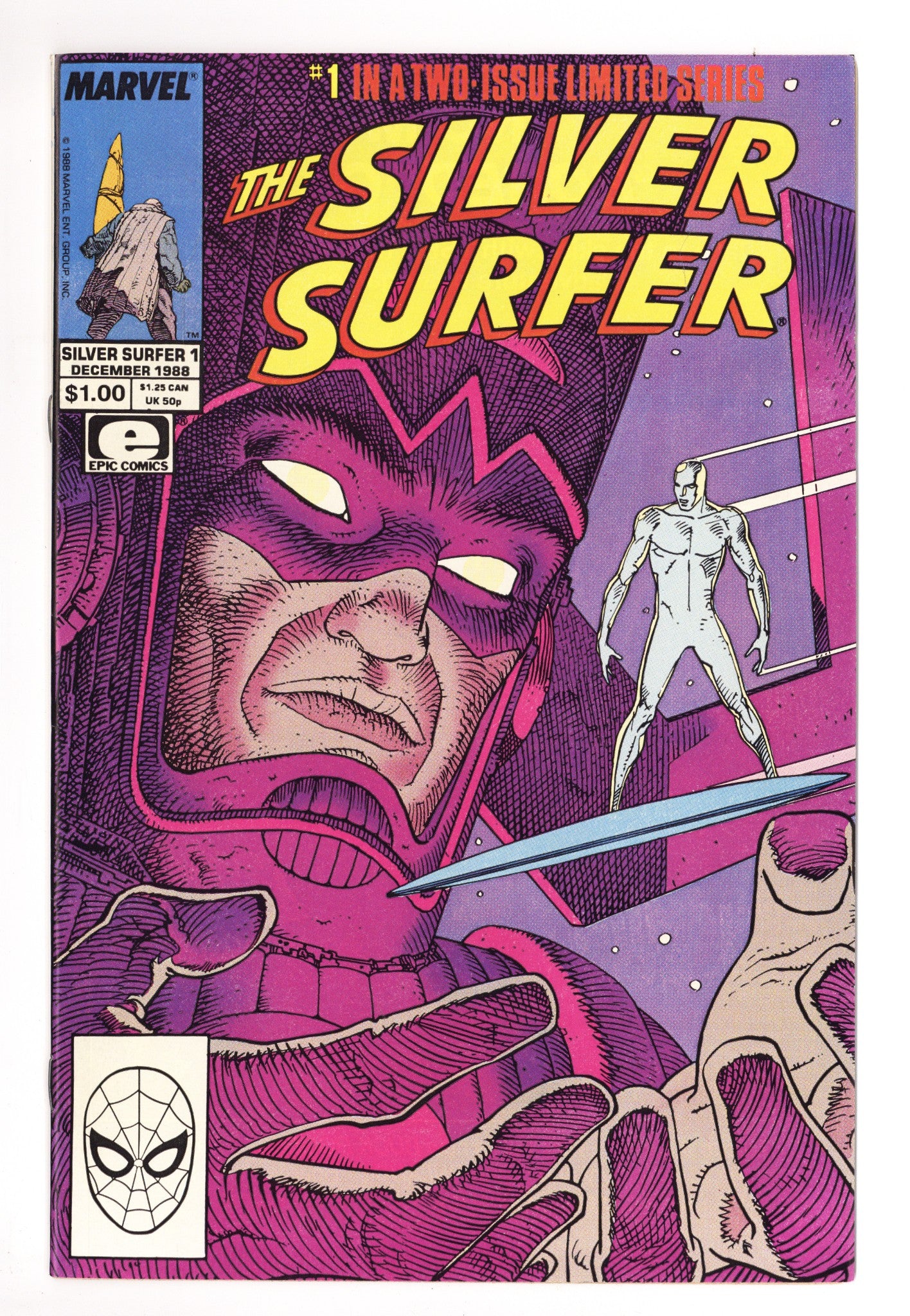 The Silver Surfer Vol 4 1 VF/NM (9.0) (1988) 