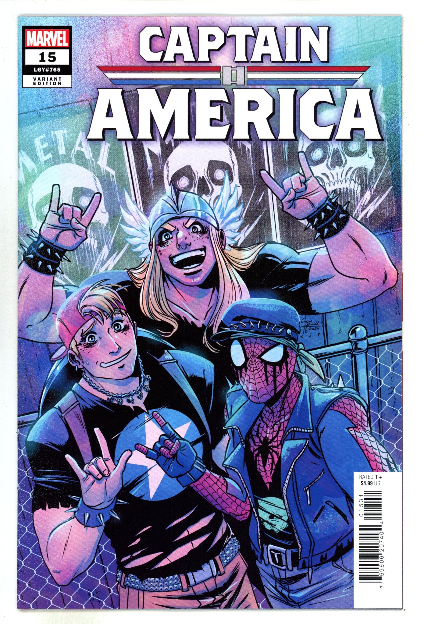Captain America Vol 11 15 Howell  Variant   (2024)