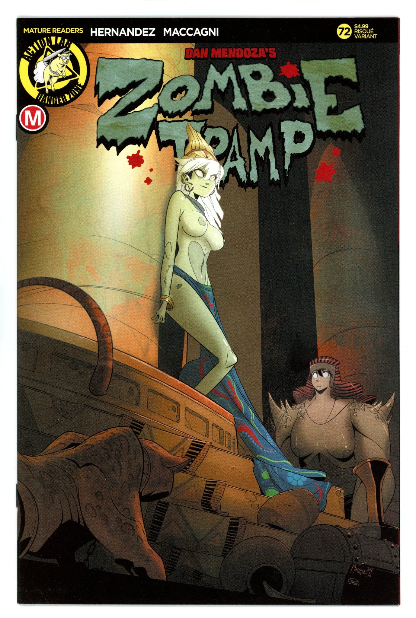 Zombie Tramp Vol 3 72 NM- (9.2) (2020) Maccagni Risque Variant 
