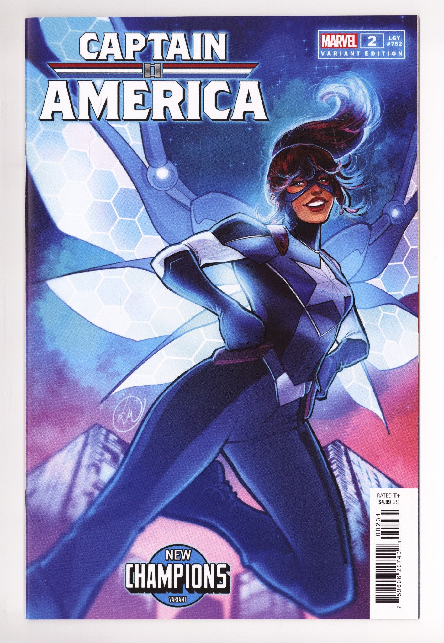 Captain America Vol 11 2 (752) High Grade (2023) Werneck New Champions Variant 