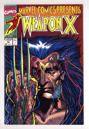 Marvel Comics Presents Vol 1 74 VF (8.0) (1991) Newsstand