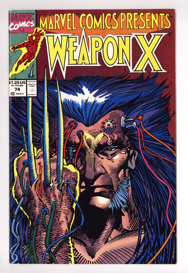 Marvel Comics Presents Vol 1 74 VF (8.0) (1991) Newsstand
