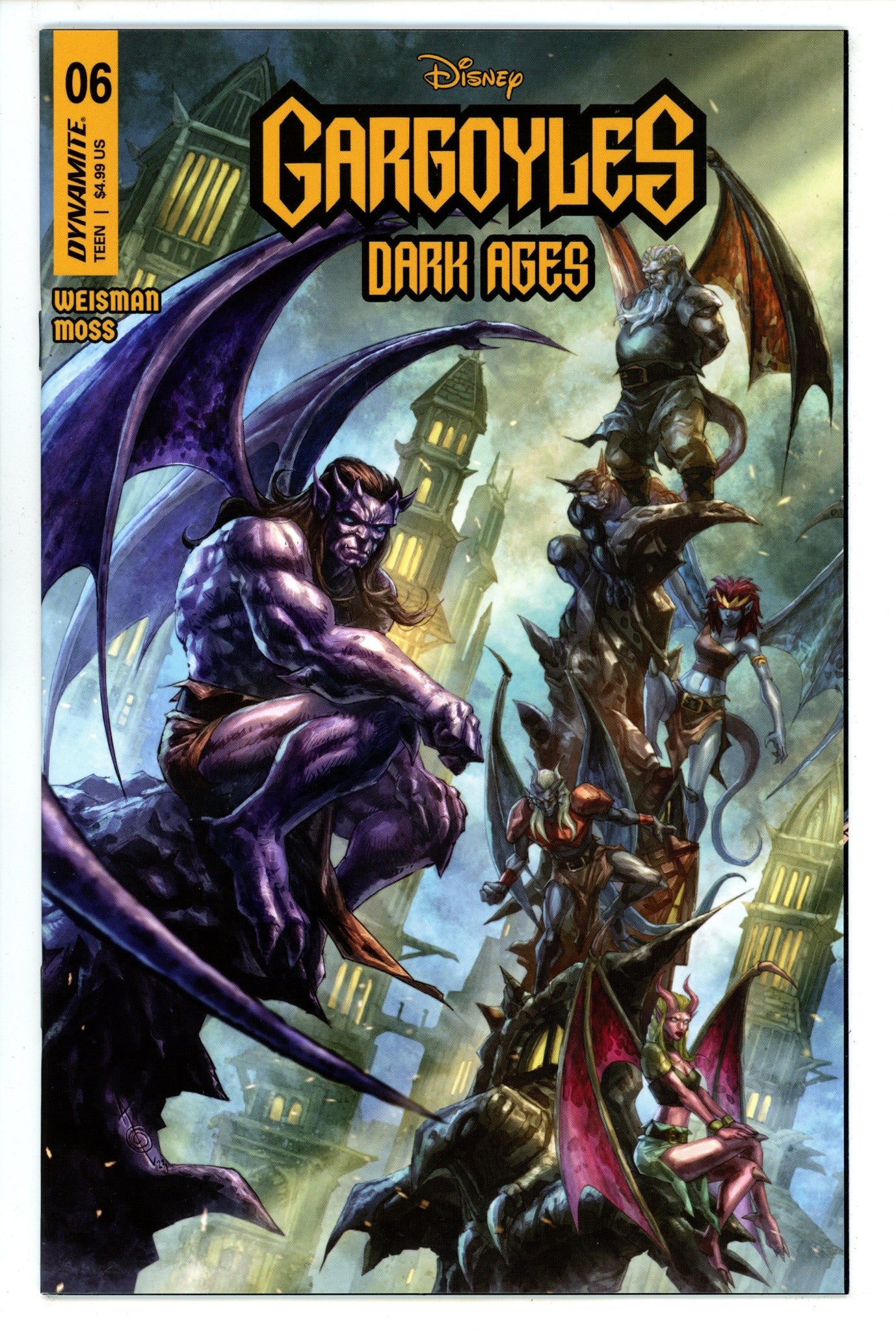 Gargoyles Dark Ages 6 Quah Variant (2024)