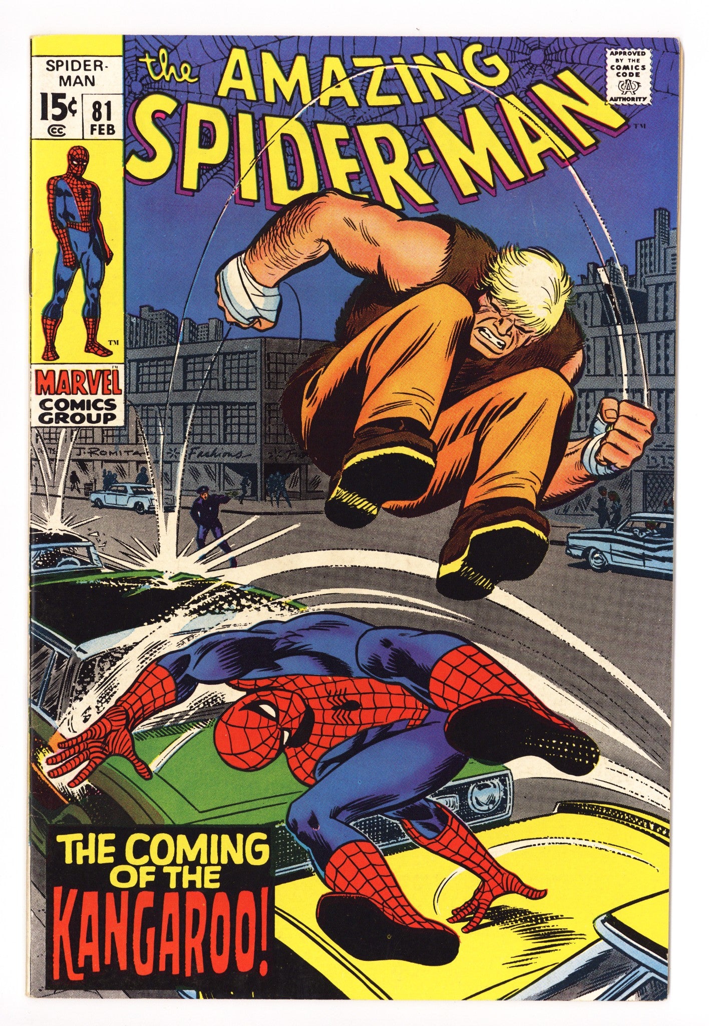 The Amazing Spider-Man Vol 1 81 VF (8.0) (1970) 