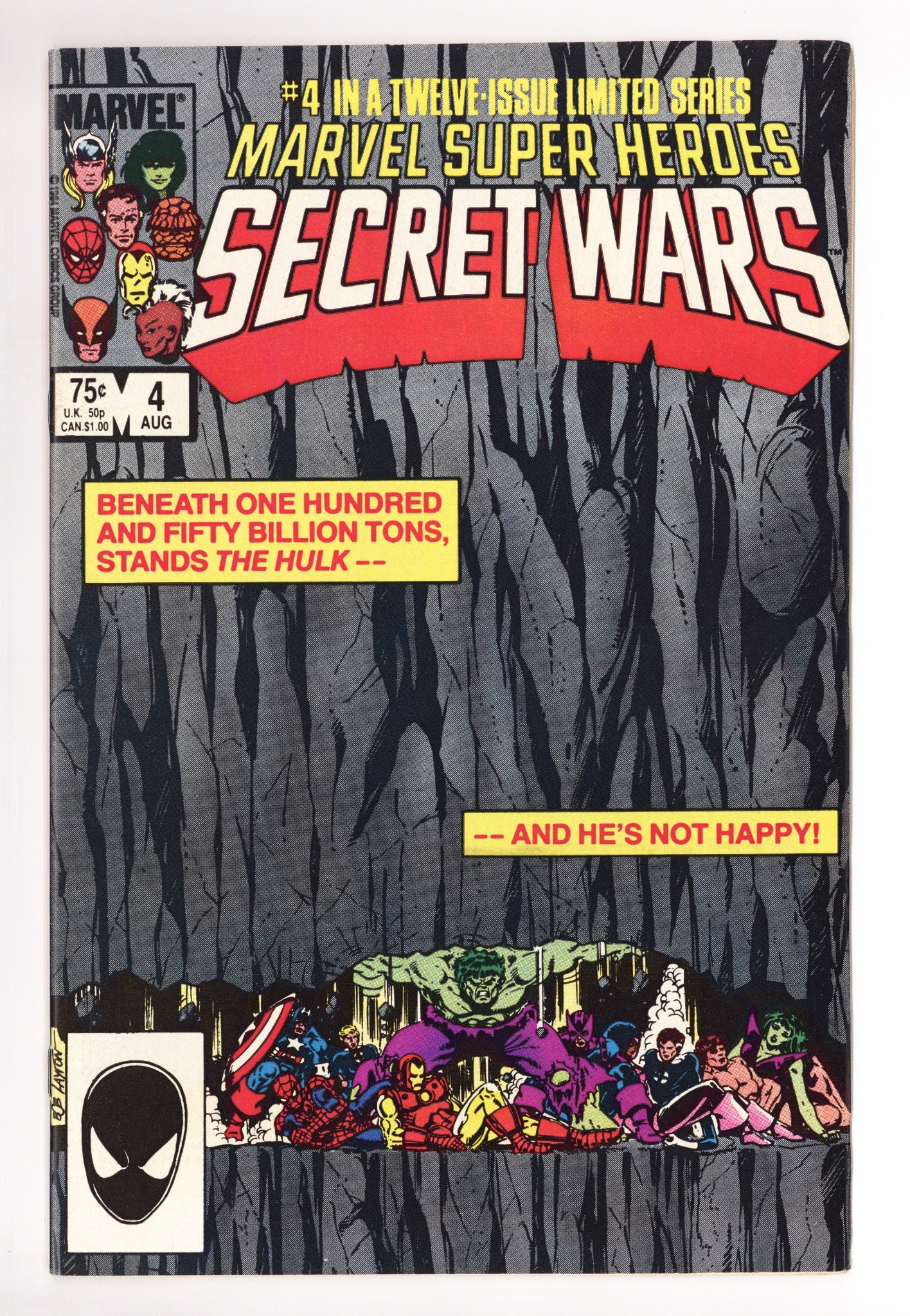Marvel Super-Heroes Secret Wars 4 VF (8.0) (1984) 