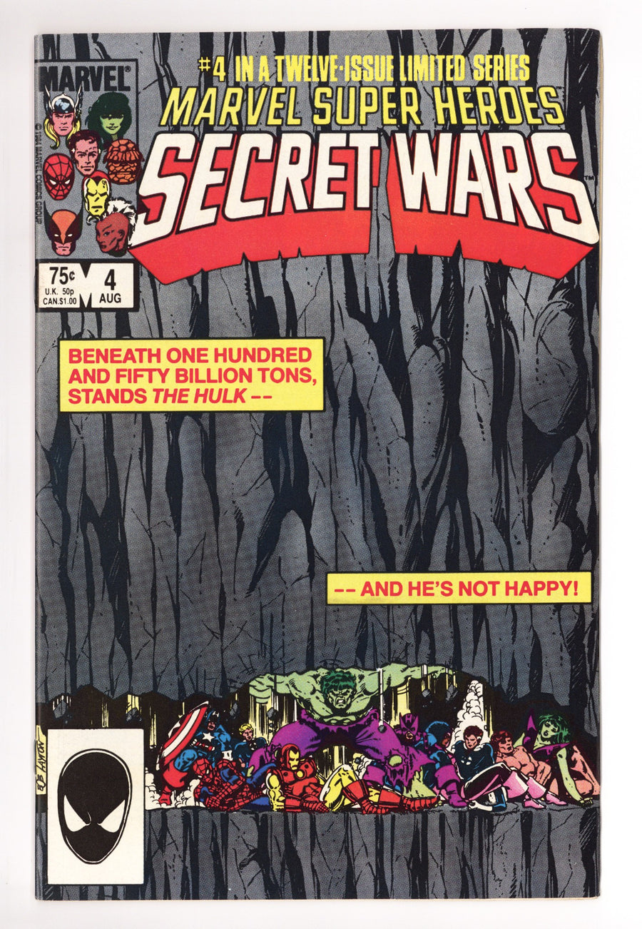 Marvel Super-Heroes Secret Wars 4 VF (8.0) (1984) 