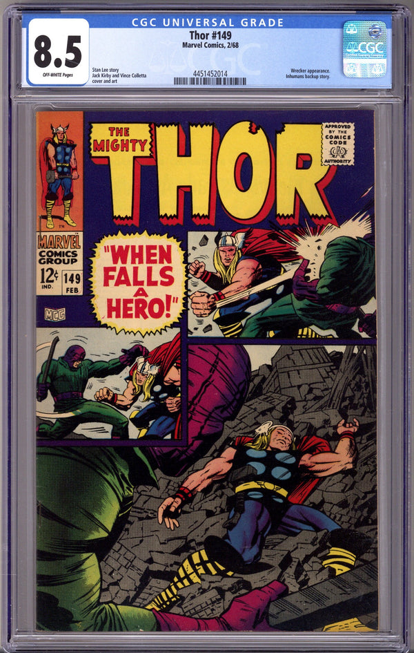 Thor Vol 1 149 CGC 8.5 (VF+) (1968)