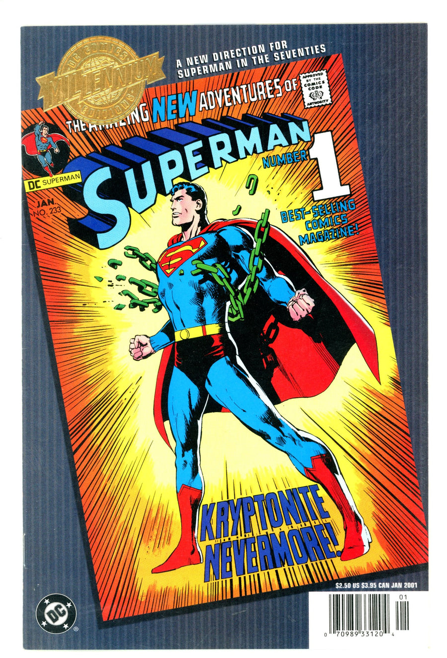 Millennium Edition: Superman 233 [nn] FN- (5.5) (2001) Newsstand 