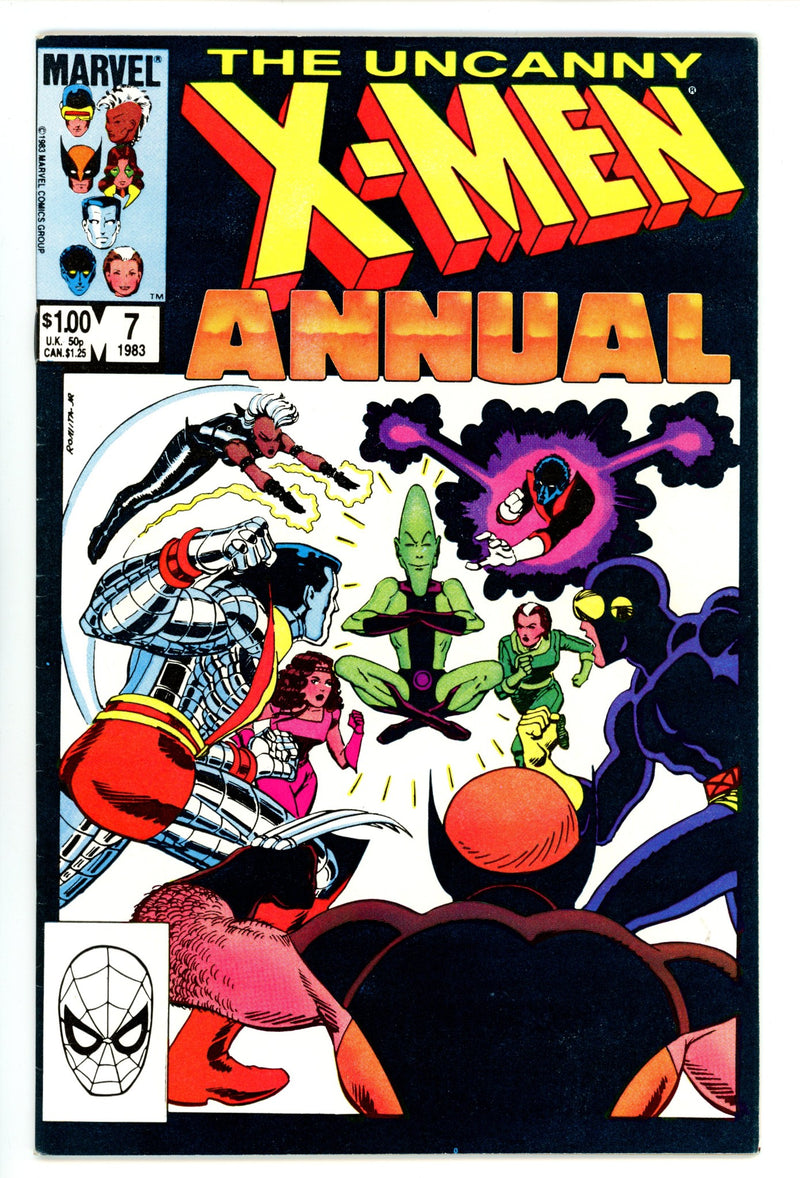 X-Men Annual Vol 1 7 Mid Grade (1984) 