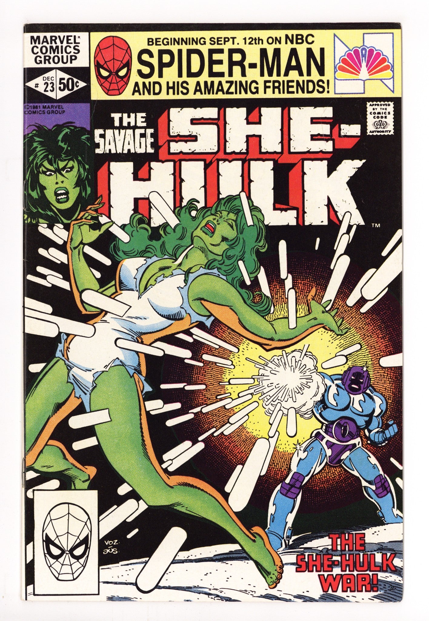 The Savage She-Hulk 23 Mid Grade (1981) 