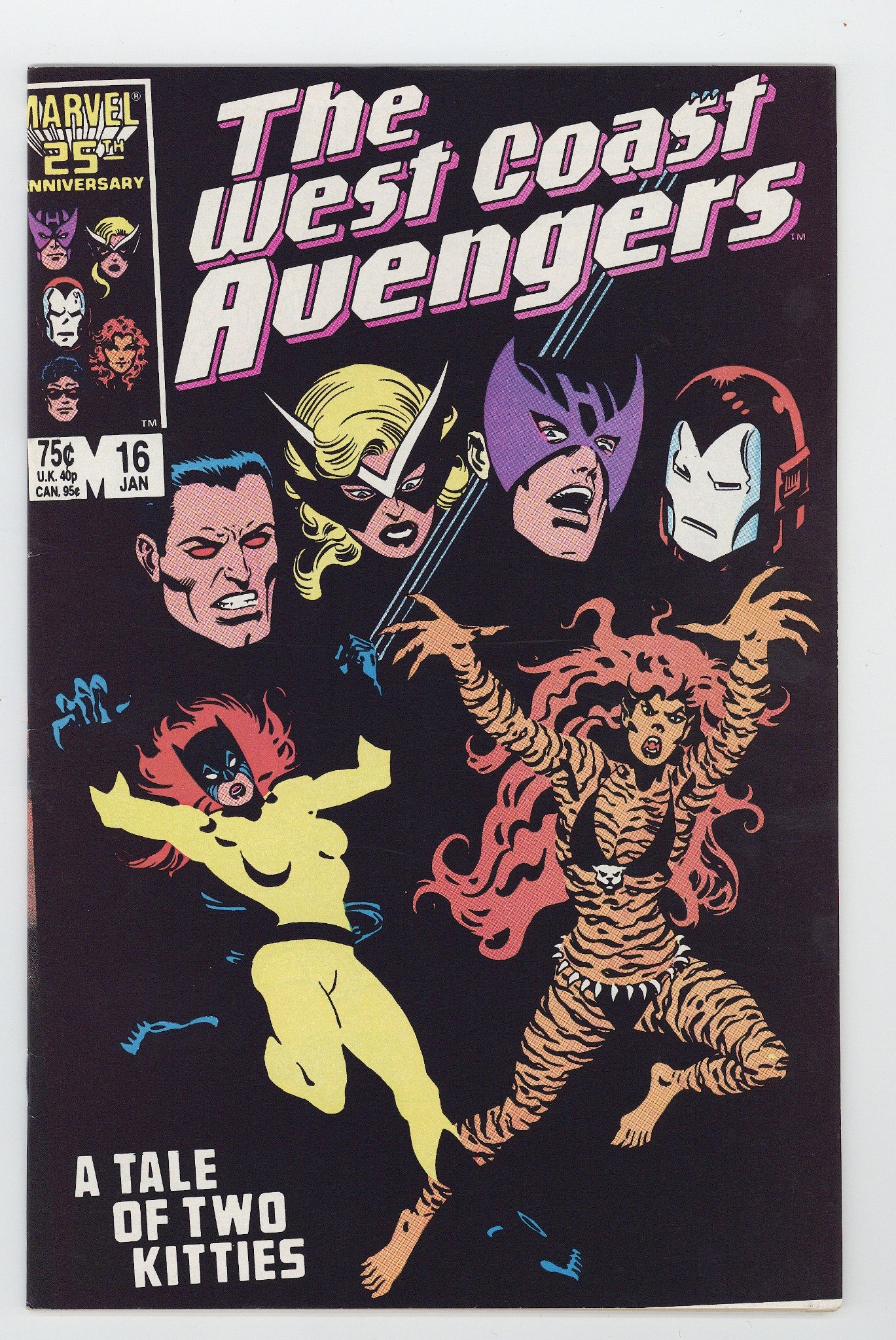 West Coast Avengers Vol 2 16 Mid Grade (1987) 